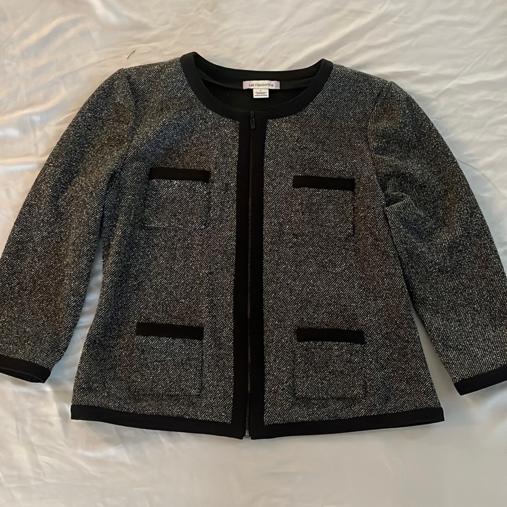 Liz Claiborne Tweed Jacket
